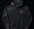 Premium acid-wash heavyweight hoodie crafted from an 80/20 cotton-poly blend (450 GSM) featuring a relaxed oversized fit, soft feel, and signature DeepSea chest logo.